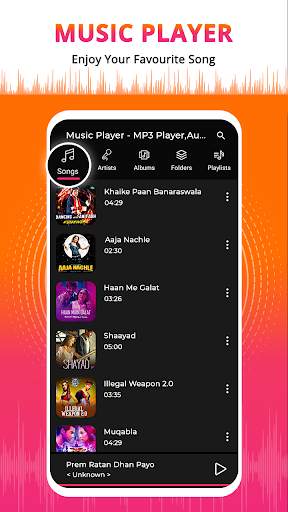 Music Player - MP3 Player, Audio Player screenshot 1