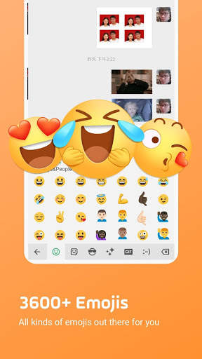 Facemoji Keyboard for Meizu-Themes & Emojis स्क्रीनशॉट 1