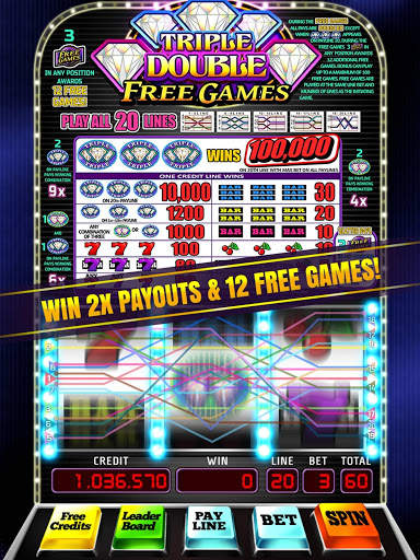 Triple Double FREE GAMES Slots screenshot 3