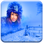 Snowfall Photo Frames أيقونة