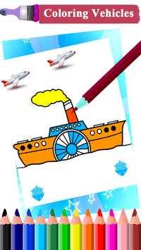 Coloring Vehicles screenshot 5