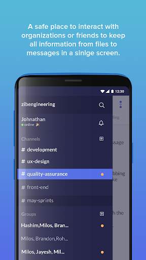 Zib Messenger screenshot 3