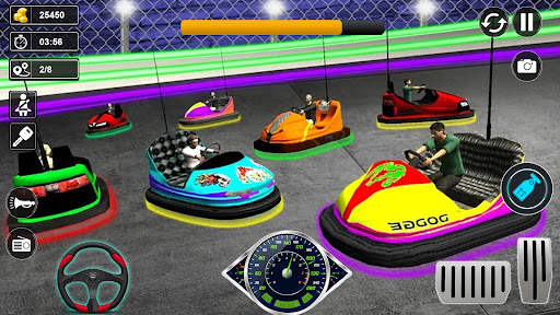 Bumper Cars Chase Games 3D screenshot 4