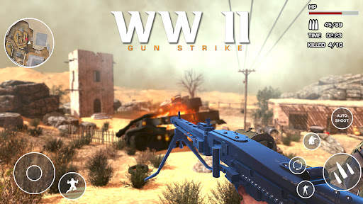 WW2 Gun Strike: World War 2021- Shooting Simulator screenshot 4