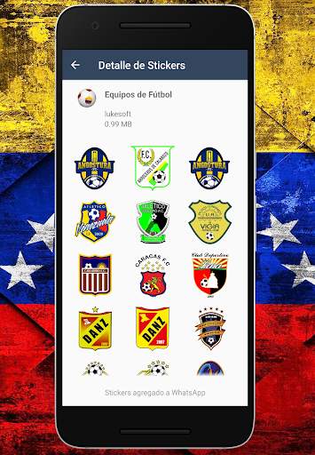 Stickers de Venezuela para WhatsApp screenshot 4
