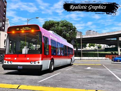 Bus Simulator Coach Driving Bu screenshot 1