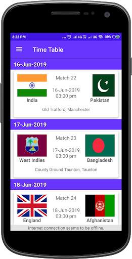 Cricket WorldCup 2019 screenshot 3
