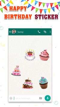 Happy Birthday Stickers for whatsapp screenshot 2
