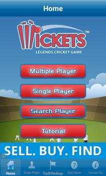 Wickets Lite screenshot 1
