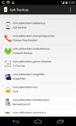 Apk Backup screenshot 1