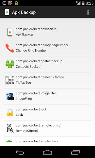 Apk Backup скриншот 1