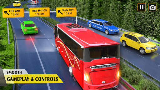 City Coach Bus Driving Game screenshot 4