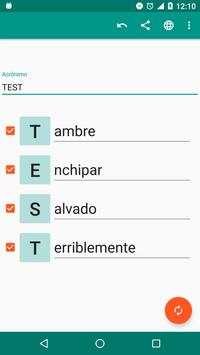 Acrónimo screenshot 2