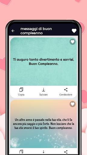 Messaggi saluti la raccolta screenshot 3