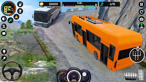 Mountain Road Bus Driving Game screenshot 5