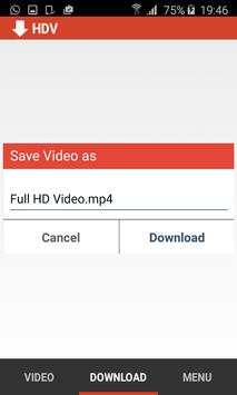 HD video Download last version screenshot 2
