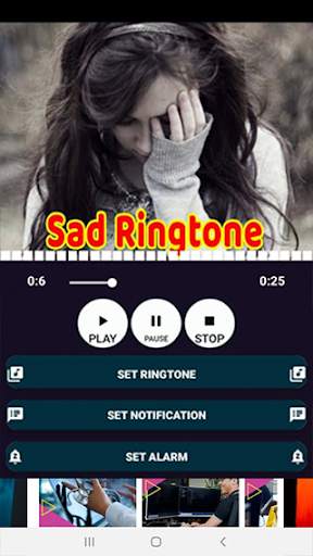 Sad Ringtone Arabic Sad Tones screenshot 2