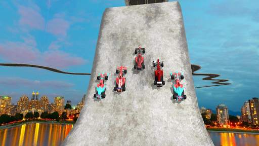 Car stunt racing Formula cars screenshot 5