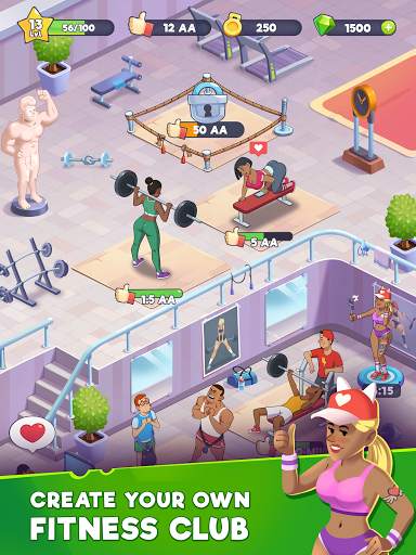 Gym Bunny - Idle clicker game screenshot 8