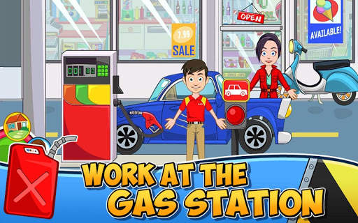 My Town : Car wash fix & drive screenshot 2