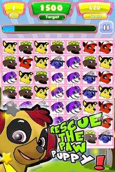 Candy Match Paw Puppy Patrol screenshot 1