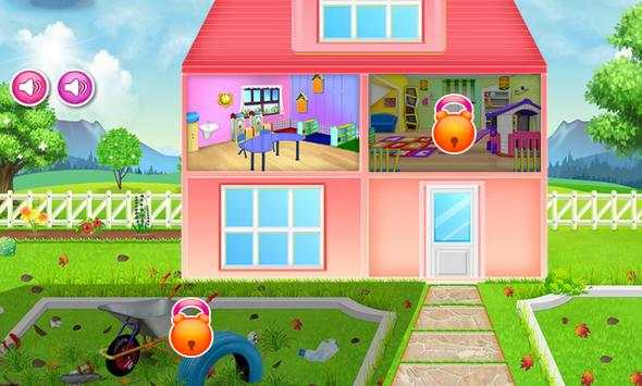 cleaning garden games for girls screenshot 1