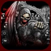 Death Devil Blood Skull Keyboard Theme 10001001