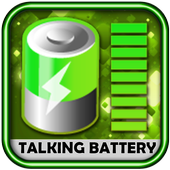 Smart Talking Battery Alert أيقونة