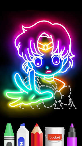 Draw Glow Comics screenshot 6