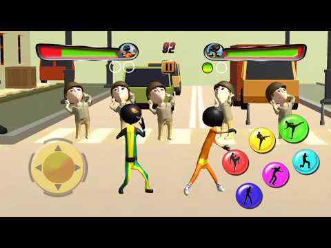 Stickman Neon Ninja Shadow - Fighting Game 2020 screenshot 1