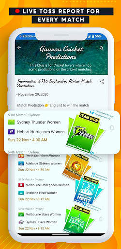 Gaurav Cricket Prediction screenshot 5