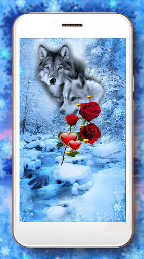 Love Wolf Live Wallpaper screenshot 7