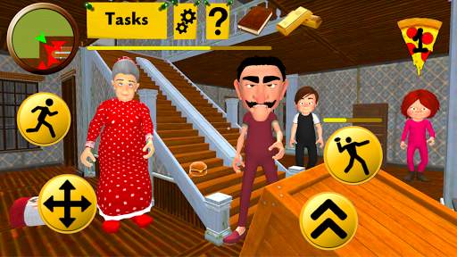Neighbor's Secret. Family Escape 3D screenshot 1