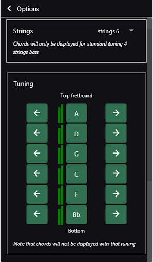 Bass Chords & Scales (free) screenshot 3