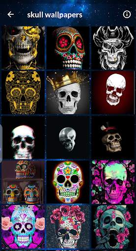 skull wallpapers screenshot 3