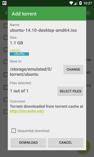 tTorrent Lite - Torrent Client screenshot 4