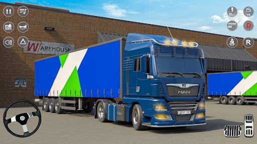 Cargo Truck Game Simulator 3d screenshot 4