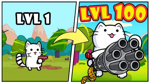 Perang kucing: offline game screenshot 1