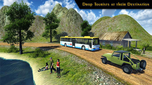 Offroad Tourist Bus Driver 3D screenshot 1