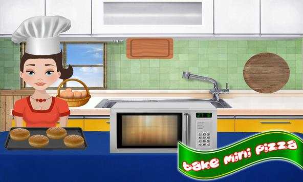Mini Pizza Maker Game & Kitchen Cooking for Girls screenshot 2