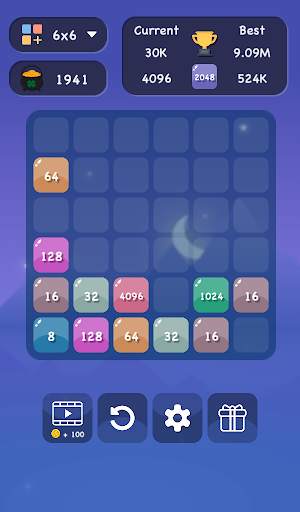 2048 Classic: Number Block Puzzle & Merge Game screenshot 10