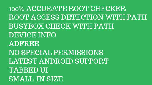 Root checker screenshot 1