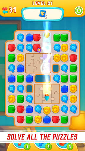 Riddleside: Fading Legacy - Detective match 3 game 4 تصوير الشاشة