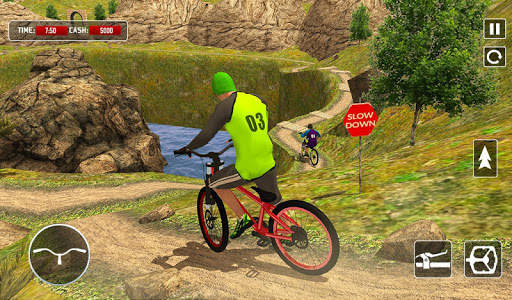 BMX Offroad Bicycle Rider Game screenshot 6