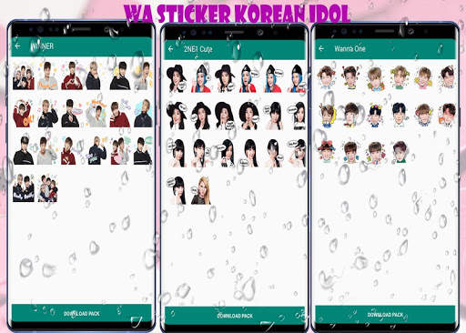 WA Sticker Cute Korean Idol for WAStickerApps screenshot 3