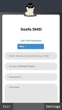 Soofa Spoof SMS скриншот 1