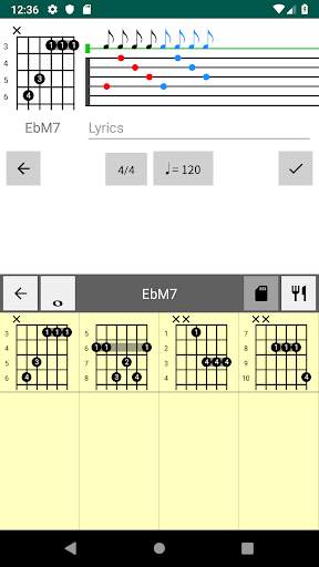 Chorditor - Chord editor screenshot 6