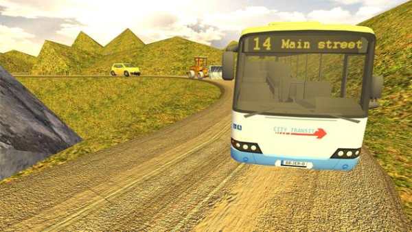 OffRoad Uphill Euro Tourist Bus Driving Simulator screenshot 7