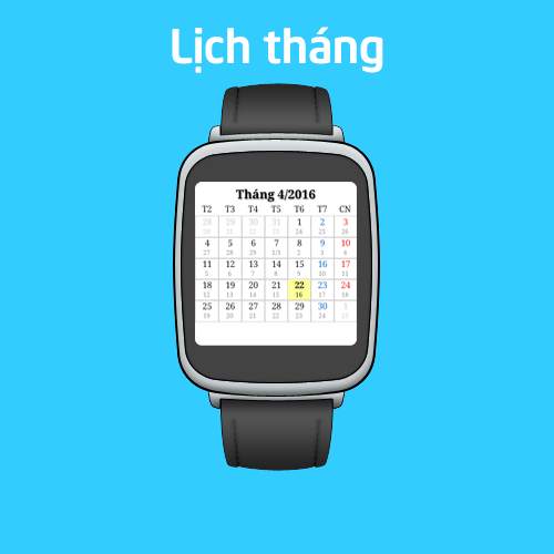Âm lịch Việt Nam - Smart Watch screenshot 5