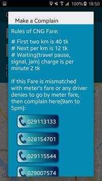 CNG Fare Calculator screenshot 2